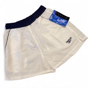 Deadstock 1990s Vintage Reebok Sz Small White Tennis Track Shorts